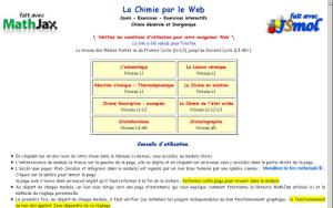La Chimie par le Web